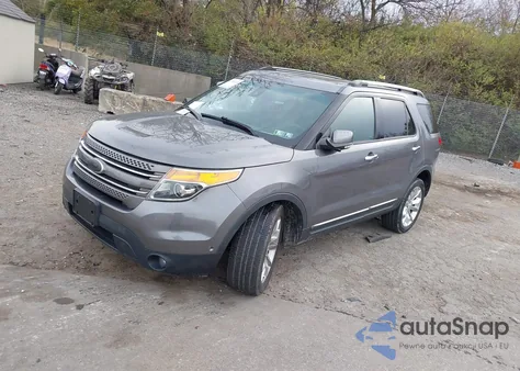 2014 Ford Explorer Limited from USA, damaged, VIN 1FM5K8F82EGB47765